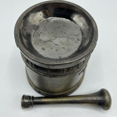 VTG Mortar & Pestle Lot of 5 Decorative Brass Apothecary Pharmacy Pill Grinder