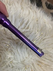 RARE VINTAGE 1990s Purple Metal Pen Flashlight Pharmaceutical Rep Pharmacy Zith