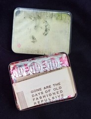 New Old Stock Medicine Tin Tru-Lax Chocolate Mint Laxative Trulax Co Newark NJ