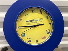 Klonopin Clock Drug Advertising Clonazepam Wafers Drug Clock Marketing Rare