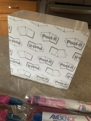 Ambien CR Pen & Sticky Note Bundle (10 pens and 10 sticky note pads) NEW Sealed