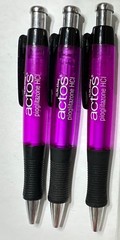 LOT OF 3 ACTOS Drug Rep Advertising Pens Pharmaceuticals Collectable Pharma Rx
