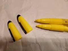 Strattera Highlighter Marker Pens w/Sticky Notes Medical Drug Rep Pharmaceutical