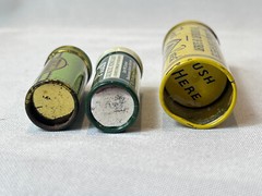 VTG Drug Store Lot Tin Tubes Tums Ramon’s Brownie Pills Royal Cocoa Butter