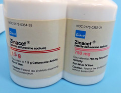 Pharmaceutical Promotional Combination Padlock – Zinacef Advertisement