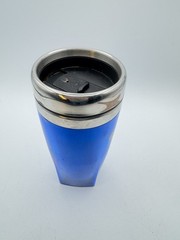 Seroquel Drug Rep Tumbler Blue Travel Mug Pharma Advertising 16oz