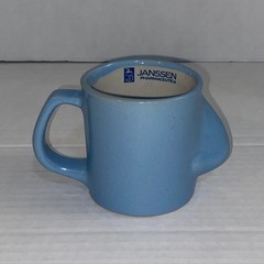Vintage Hismanal JANSSEN Drug Rep Coffee Mug w/Nose Drug Advertisement RARE