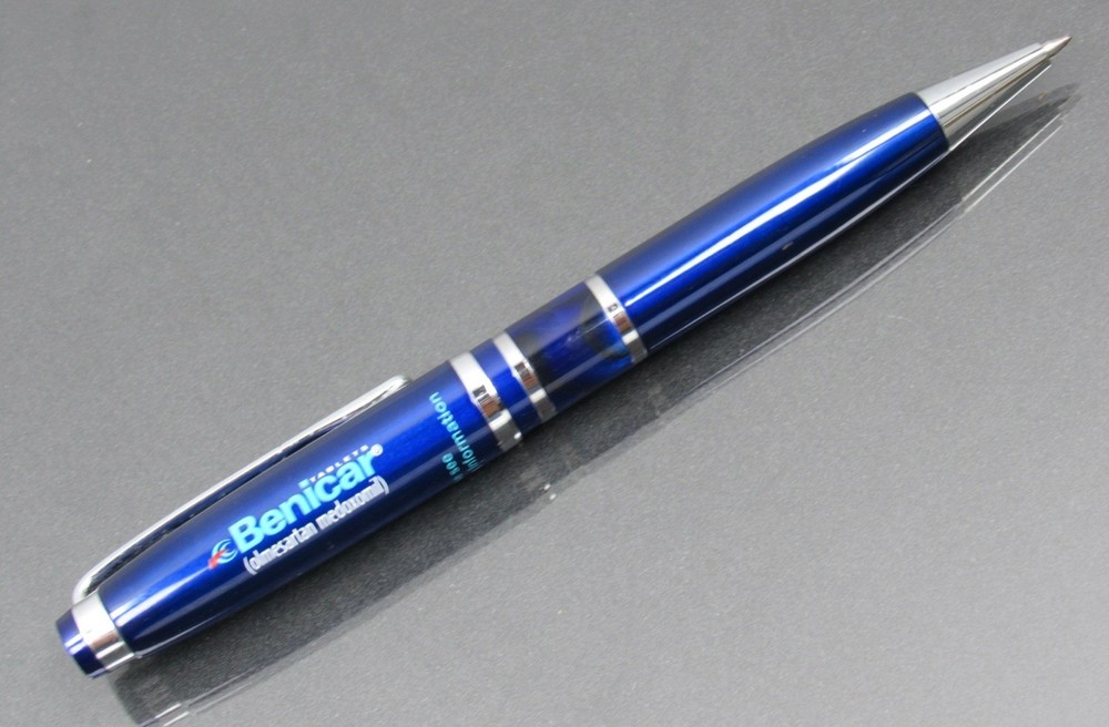 Beautiful Benicar Metal PEN Drug Rep Pharmaceutical Promo Medical Advertising
