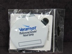 Veramyst Stethoscope Cover Anti-Microbial Drug Rep Pharmaceutical Advertising