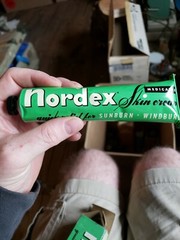 nordex skin cream vintage box tube Coudersport pa