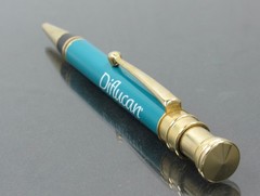 Diflucan Metal PEN Drug Rep Pharmaceutical Promo Advertising Nailhead Clicker