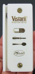 Rare Pfizer Vistaril Letter Opener Drug Rep Pharmaceutical Promo Advertising