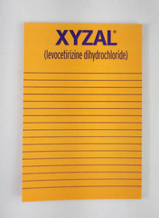 4 XYZAL Drup Rep Lined Post It Notes Pads Pharma Collectible Medical Promo 4×6