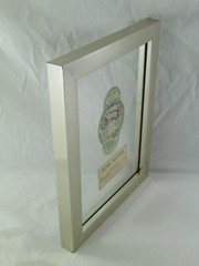Vintage Burt E. Moritz Druggist -Oriental Balm, Rose Water Bottle Labels & Frame