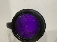 Nexium Purple Acrylic Coffee Cup Mug Transparent Rep Pharmaceutical Promo