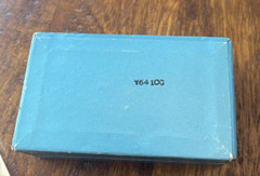 Vintage Prescription Cardboard Pill Box with Typo’s in Directions