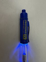 Drug Rep PROTONIX I.V. Collectible Light Up Blue Pen – RARE – Works