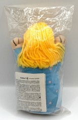 RARE Vintage AMBIEN Sleepy Girl Plush Beanbag Doll – Pharmaceutical Promo! NEW!