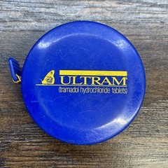 Vintage Ultram Tramadol Drug Rep Promo Tape Measure Pharmaceutical Advertising