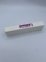 Vintage Zyprexa Olanzapine Weekly Pill Organizer Medical Drug Pharmaceutical Rar