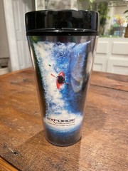 Exforge Amlodipine Drug Rep Coffee Cup Mug Tumbler Used Weirdly Shaped