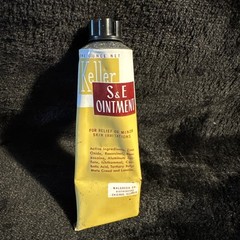 Vintage KELLER S & E Ointment Bacteriostatic Tube Box WALGREEN CO. 1.5 oz