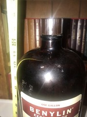 Benylin Expectorant 14” Bottle, One gallon Vintage Parke-Davis Empty