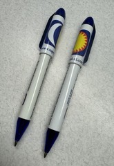 TOPROL-XR PENS: Blue & White, Plastic, Pharmaceutical Promo NEW Lot of 4