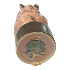 German Ceramic Pharmacy Donation Pig Bank Apothecary Counter Spardose Vintage