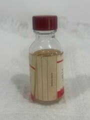 McNeil Butibel Elixir EMPTY VTG Butabarbital Medicine Sample Bottle RARE Pharma