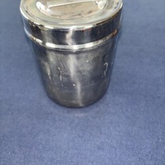 Vollrath Stainless Steel Canister 5″x4″ Vintage Medical with Lid 8801