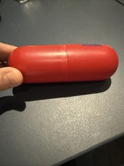 Vtg Tylenol Codeine Tylox Large Pill Box Capsule McNeil Pharma Drug Rep Promo 5″