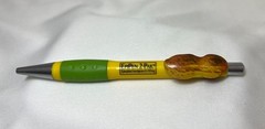 EpiPen Drug Rep Collectible Pharmaceutical Clicker Pen PEANUT Pocket Clip