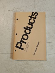 Vintage 1977 Upjohn Company Pharmaceutical Product Catalog