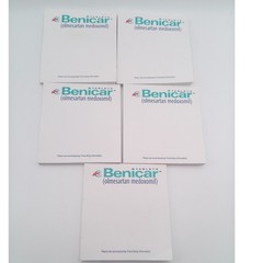 Benicar Pharmaceutical Drug Rep Post It Notes Lot of 5 VTG