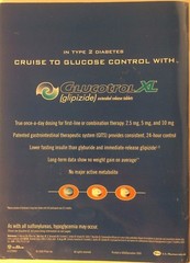 Glucotrol XL Pharma Drug Rep Promo Rand McNally USA Road Maps – VERY RARE