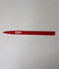 Unique Zestril Red Ruler Pen Drug Rep Pharmaceutical Promo Medical Advertising
