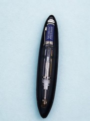 Vintage Ball Point Pen w Black Case