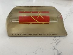 Rare 1960s CIBA Ismelin Promotional Pharmaceutical Drug Lucite Paperweight