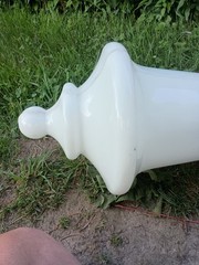 Vintage Pharmacy Counter Display 1950s-1970s Plastic Large 22″ Tall Metal Base