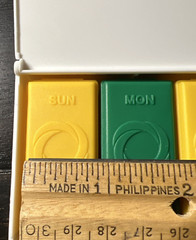 Rozerem Ramelteon Drug Rep Pharmaceutical Promo Advertising Pill Case Braille