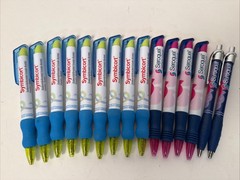 pharmacy Doctor drug representative pens lot of 15 Symbiont Seroquel Vintage