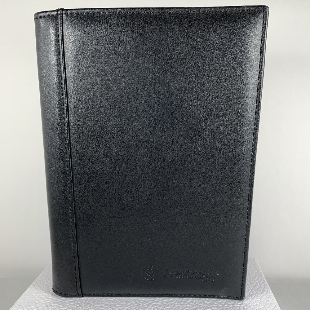 Drug Rep Pharmaceutical Promo Advertising Lipitor Black Notebook With Pen 6×8.25