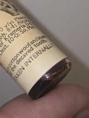 Vintage U-ZIT TOOTHACHE DROPS with Original BOX and Bottle