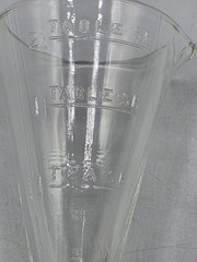 VINTAGE Zonite 3.5″ Clear Glass 2 TBSP Apothecary Measuring Beaker