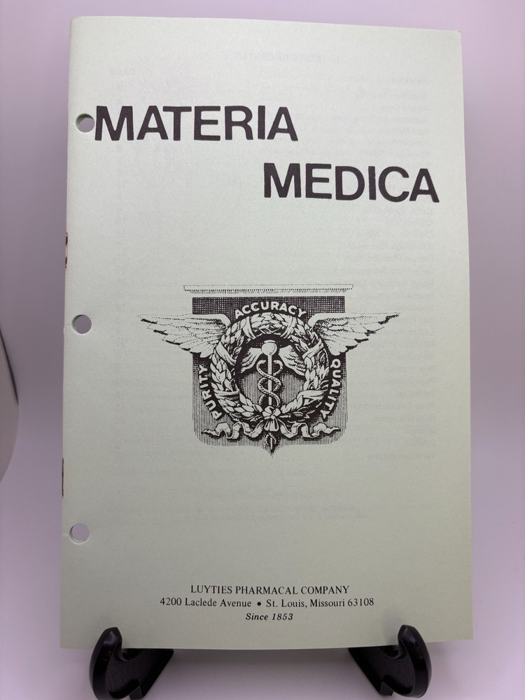 Materia Medica vtg Luyties Pharmacal Company 1977