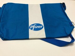 Viagra messenger bag a Pfizer promotional item,New never  been used 20×12″   