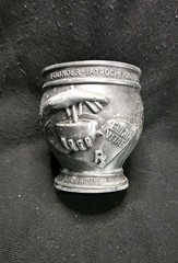 Vintage Schering 198i Pewter RX Mortar & Pestle Paracelsus