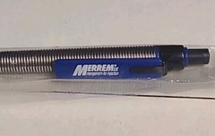 Merrem White Logo Pharmaceutical Drug Rep Pen Individually Sealed
