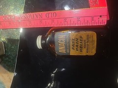 Vintage Anacin Analgesic 200 Tablets Brown Glass Bottle Metal Lid Paper Label